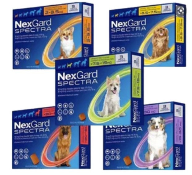 NexGard SPECTRA®驅蟲咀嚼片