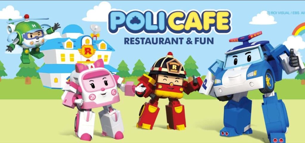 POLI CAFE波力主題餐廳 親子餐廳